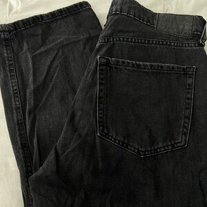 Aero Black Ripped Denim Jeans